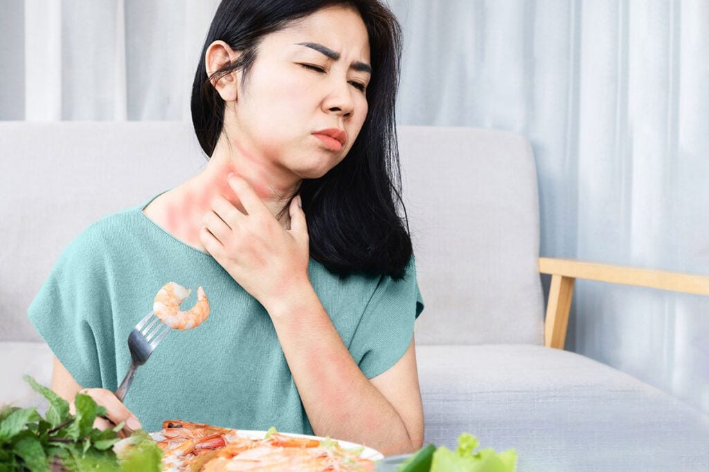 allergic reaction urgent care